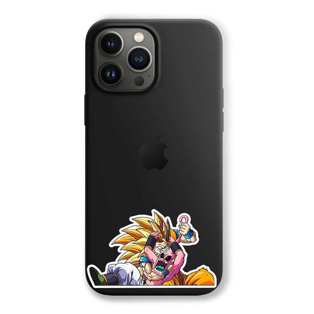 Gokuxmajinbuu peeker Sticker