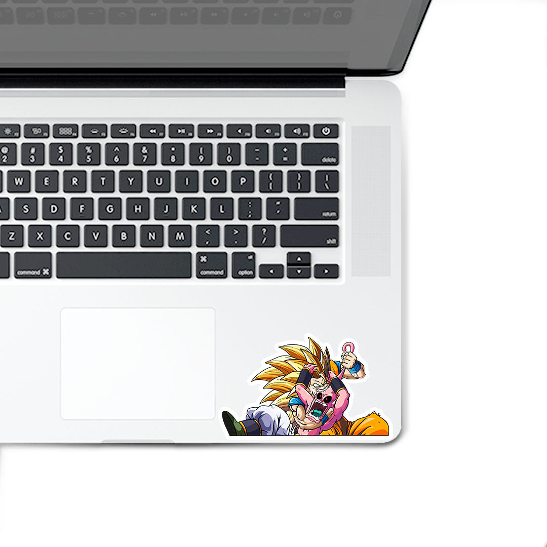 Gokuxmajinbuu peeker Sticker