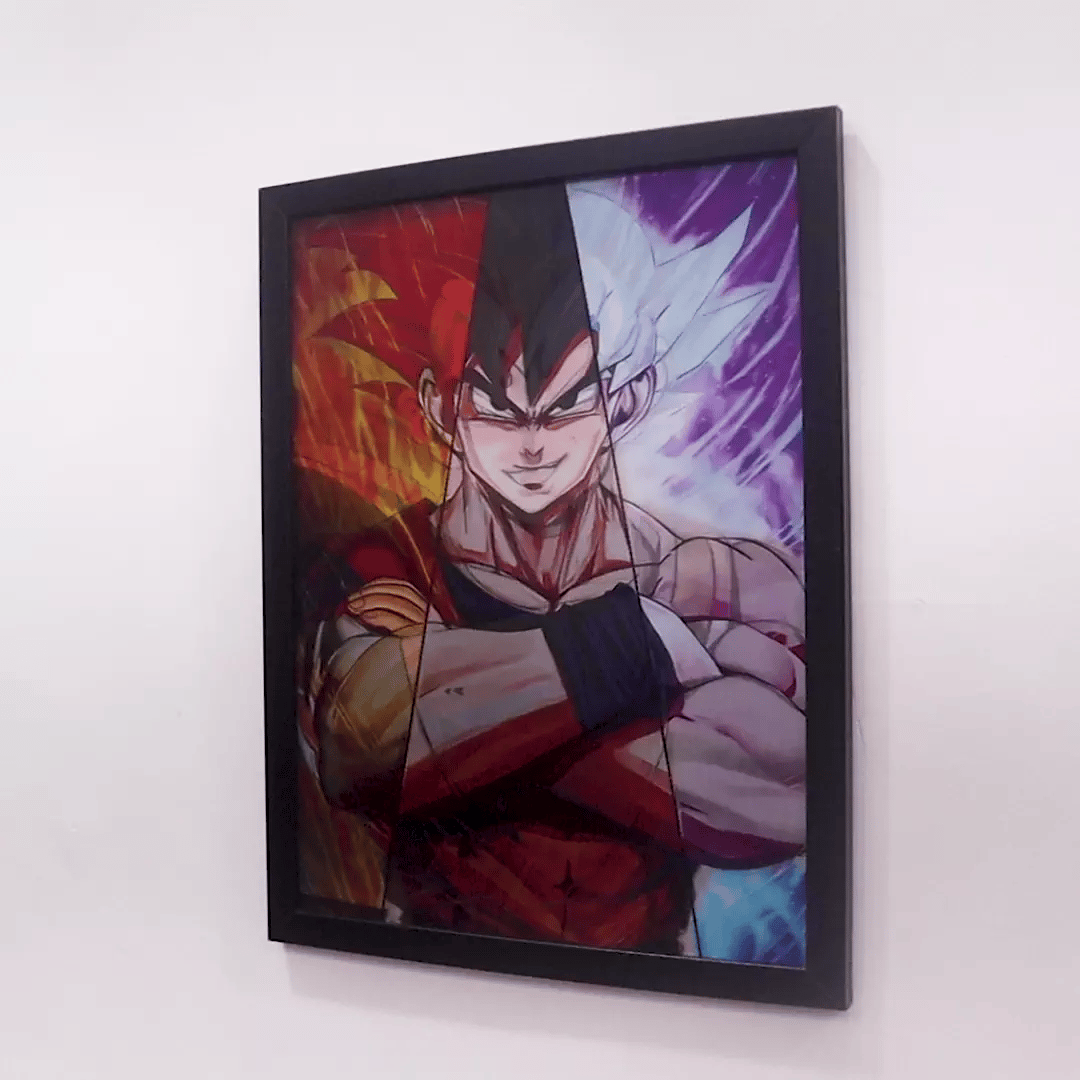 Goku black 3D poster