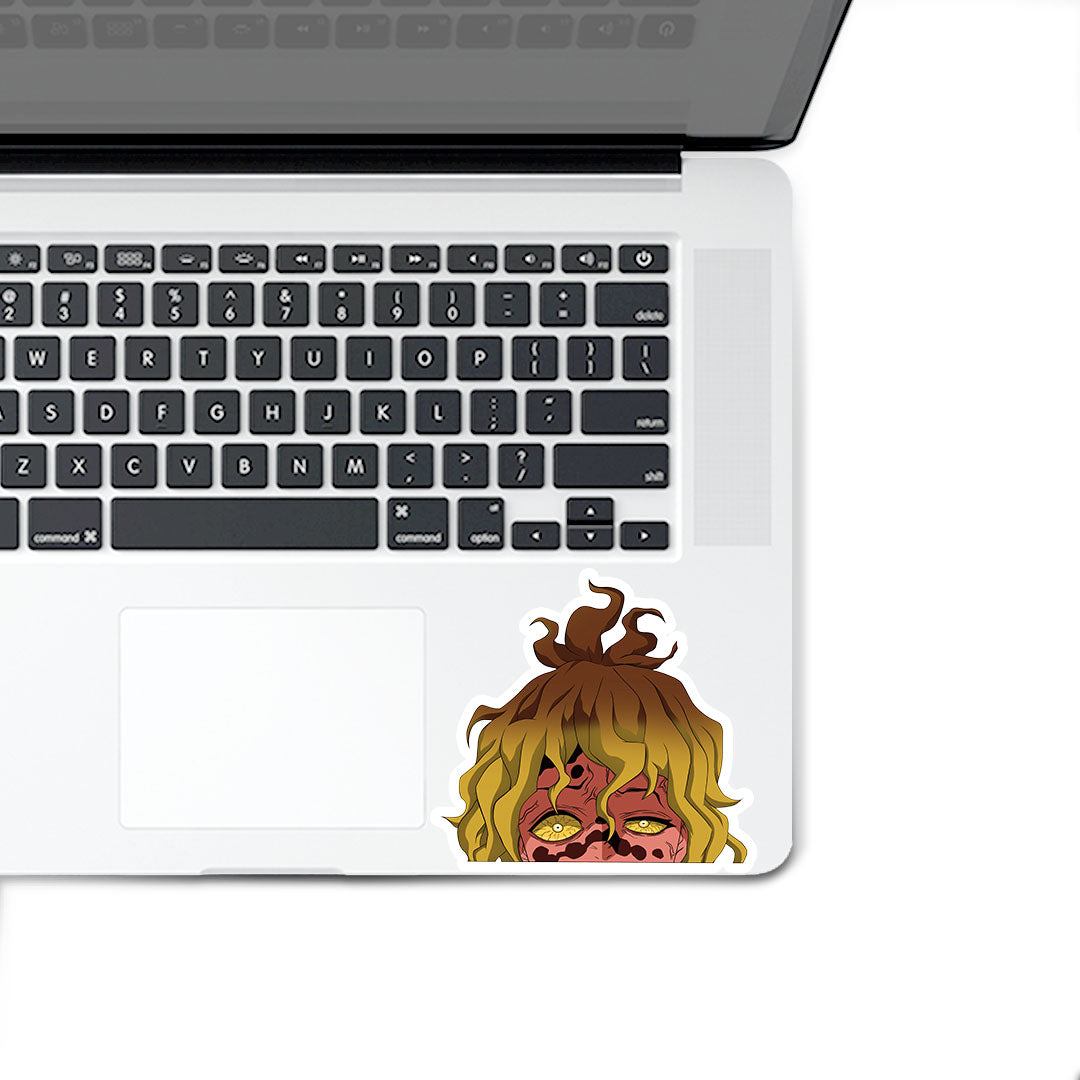 Gyutaro peeker Sticker