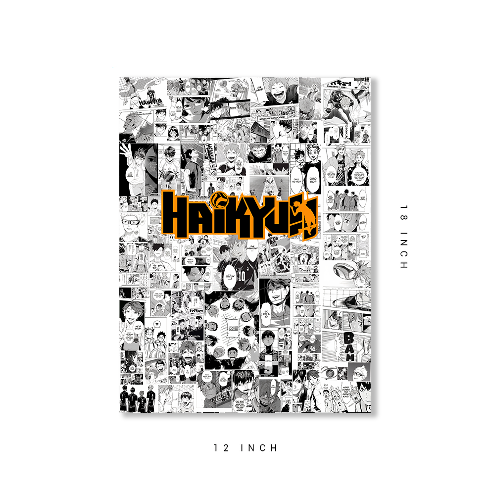 Haikyuu manga poster