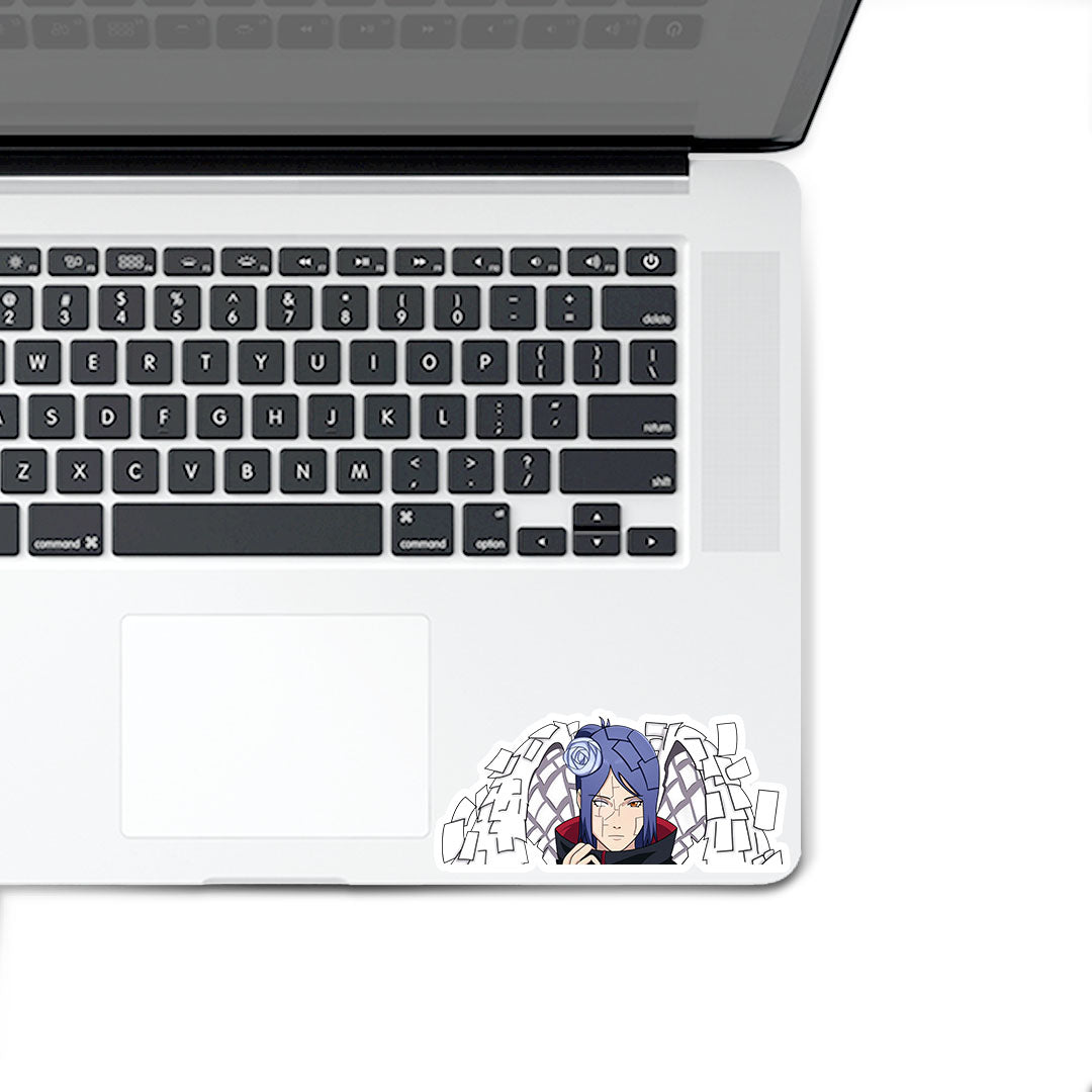 konan peeker Sticker
