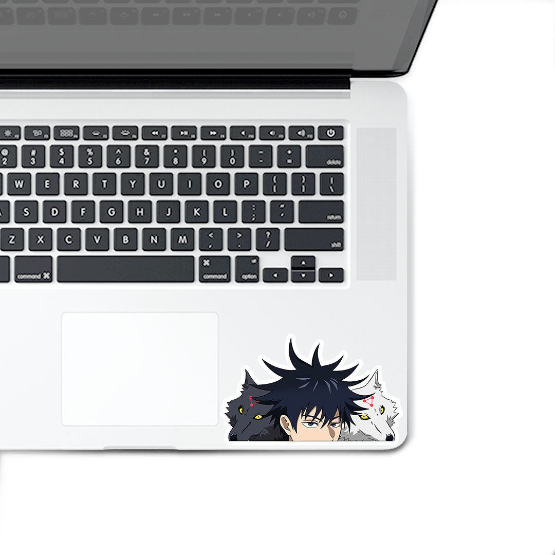 Megumi peeker Sticker