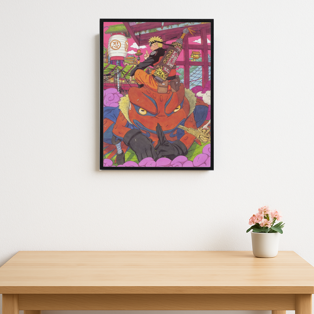 Naruto gamakichi poster