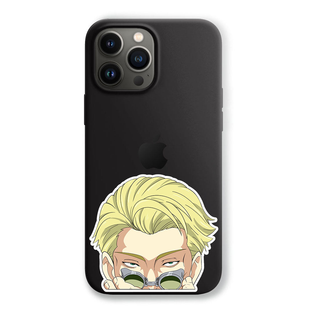 Nanami peeker Sticker