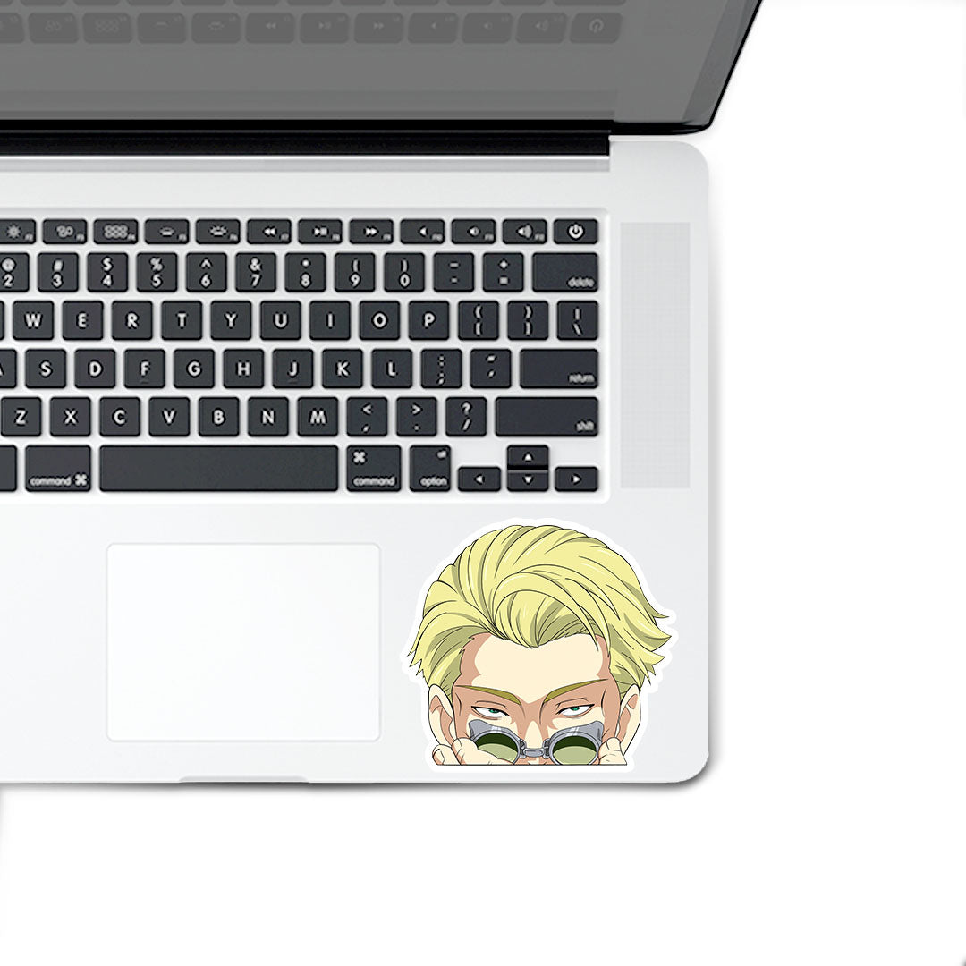 Nanami peeker Sticker