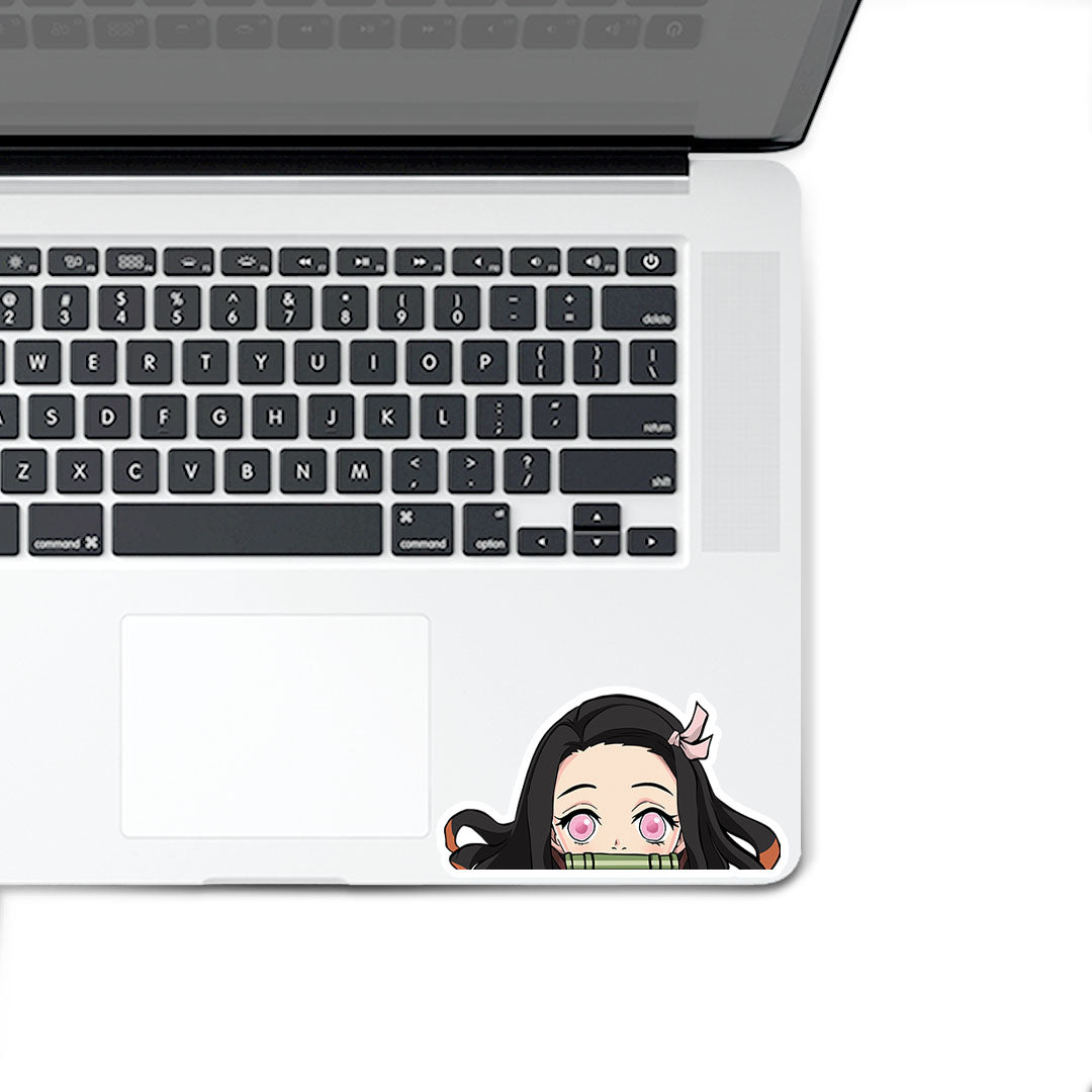 Nezuko peeker Sticker