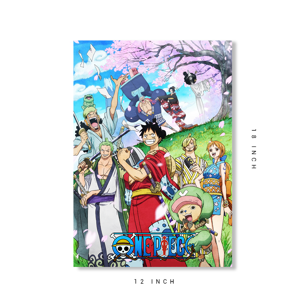 One piece wano poster