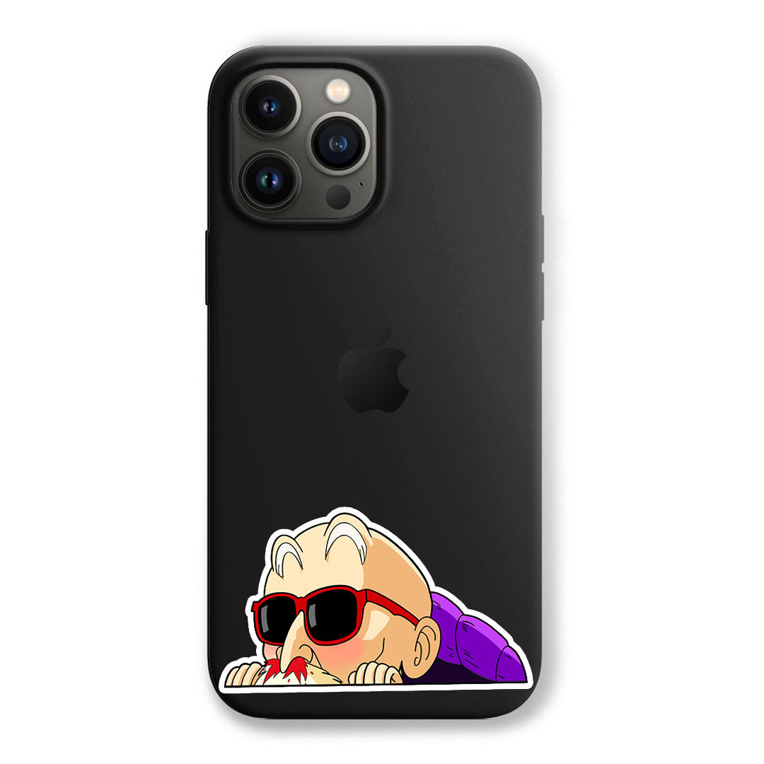 Master roshi peeker Sticker