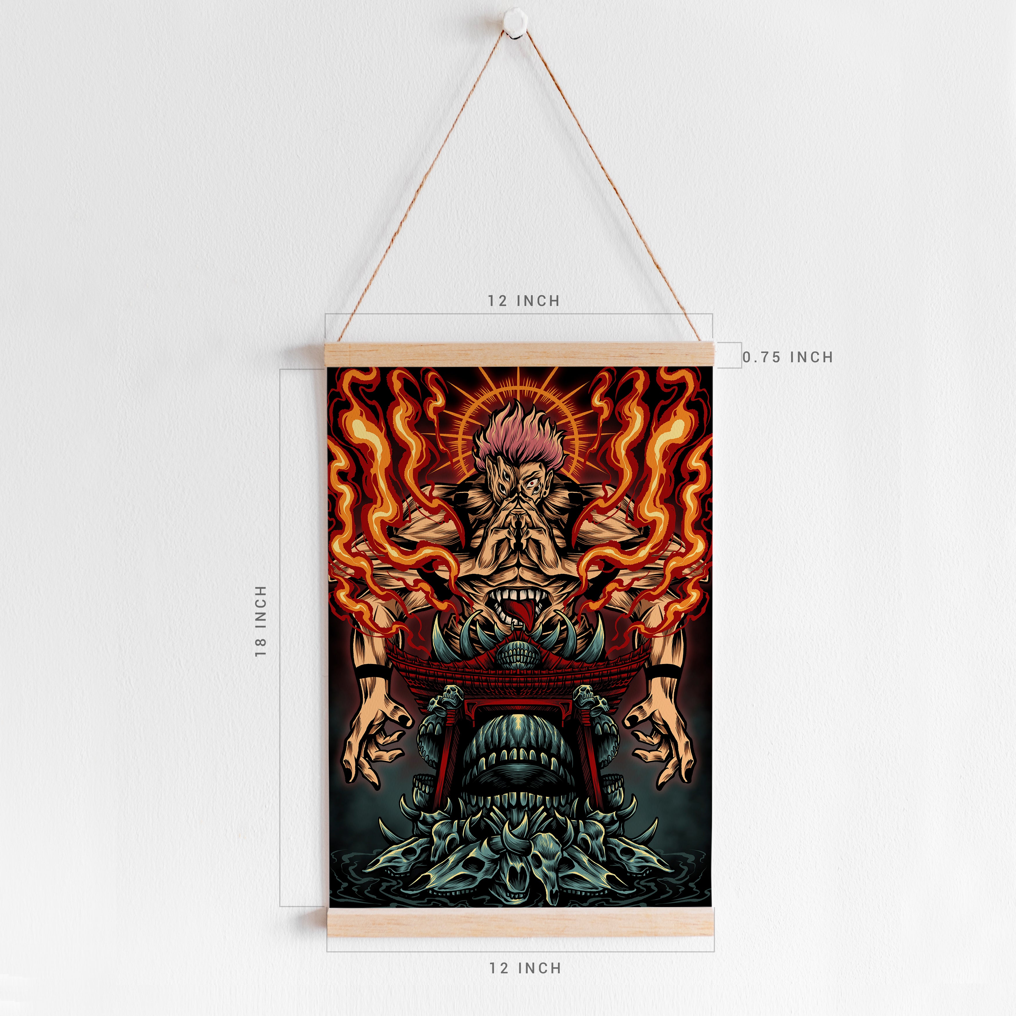 Sukuna Canvas artwork