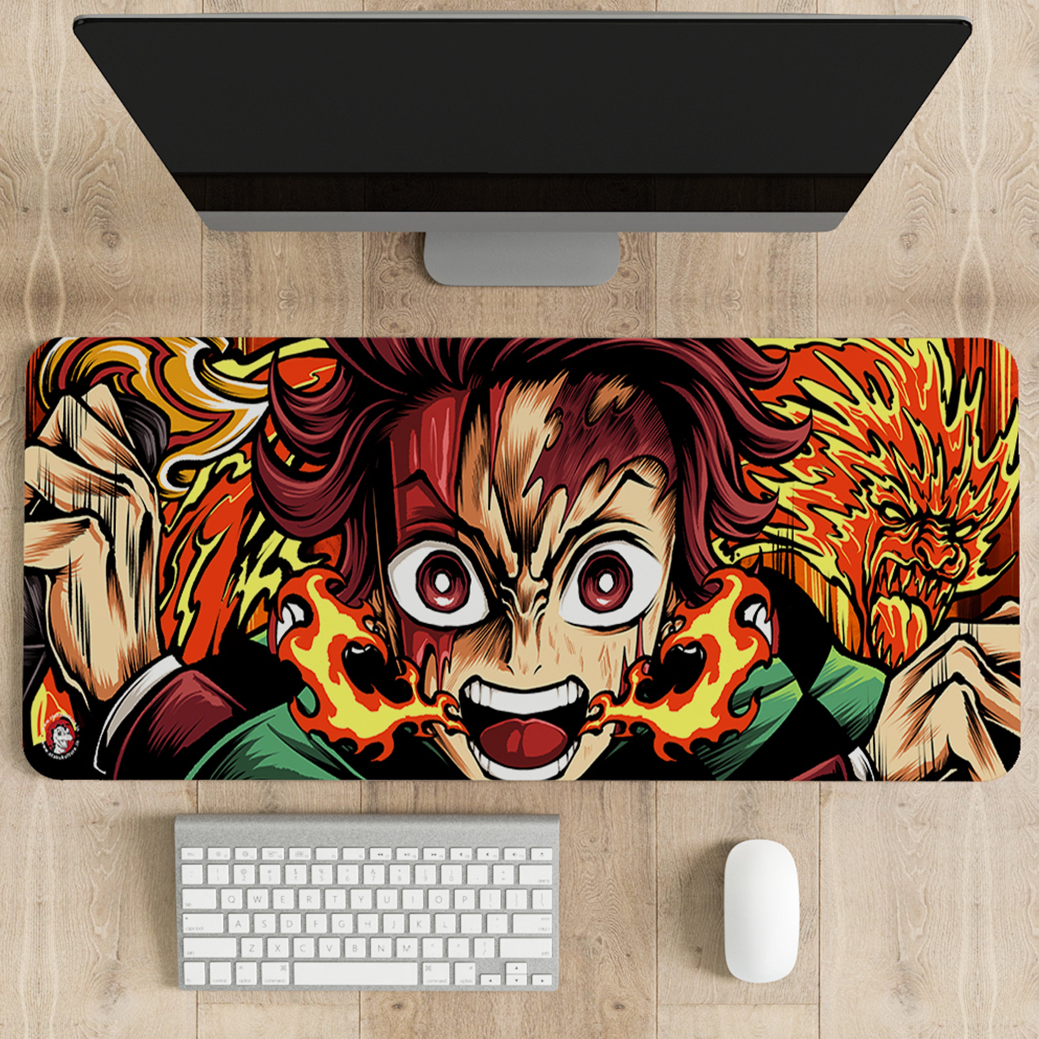 Tanjiro Desk Mat