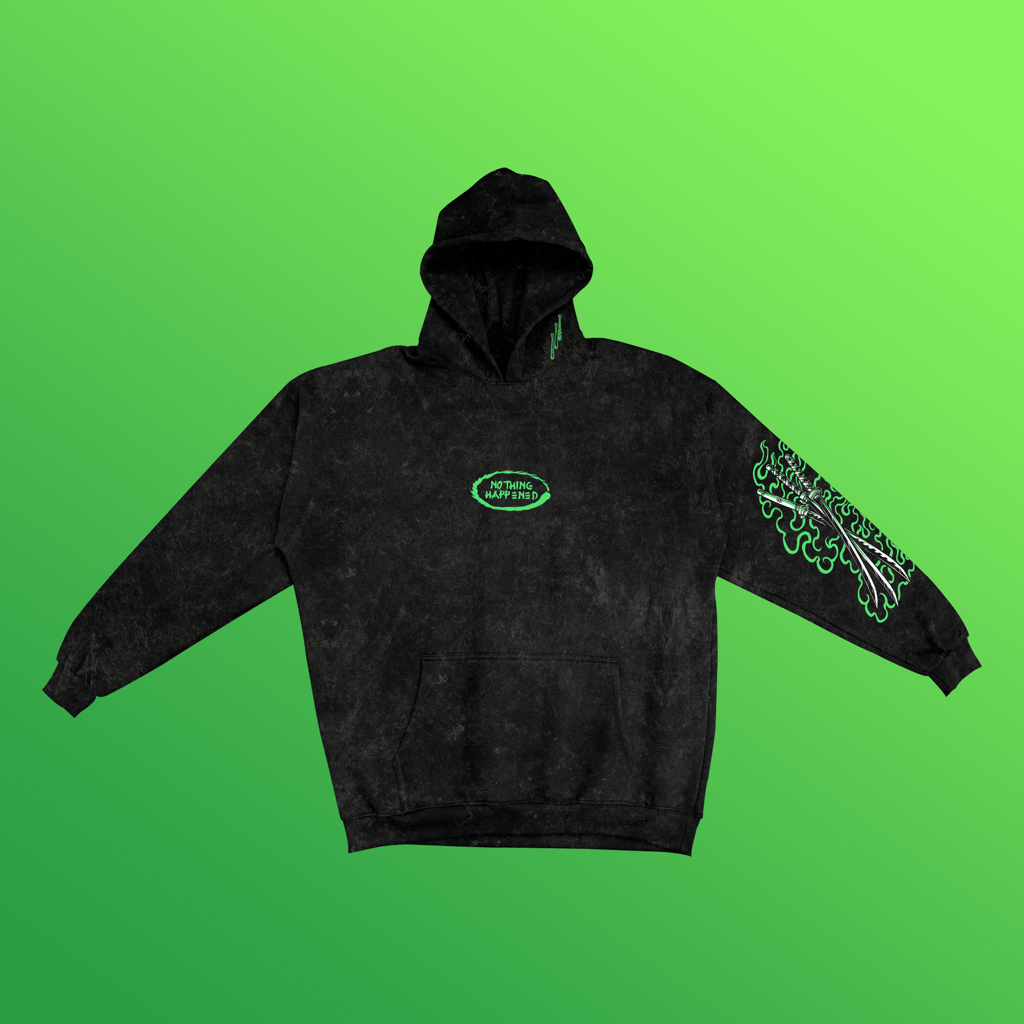 Zoro vintage oversized Hoodie