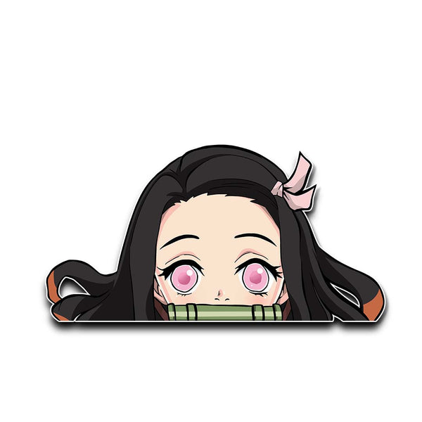 Nezuko peeker Sticker – Otakukulture