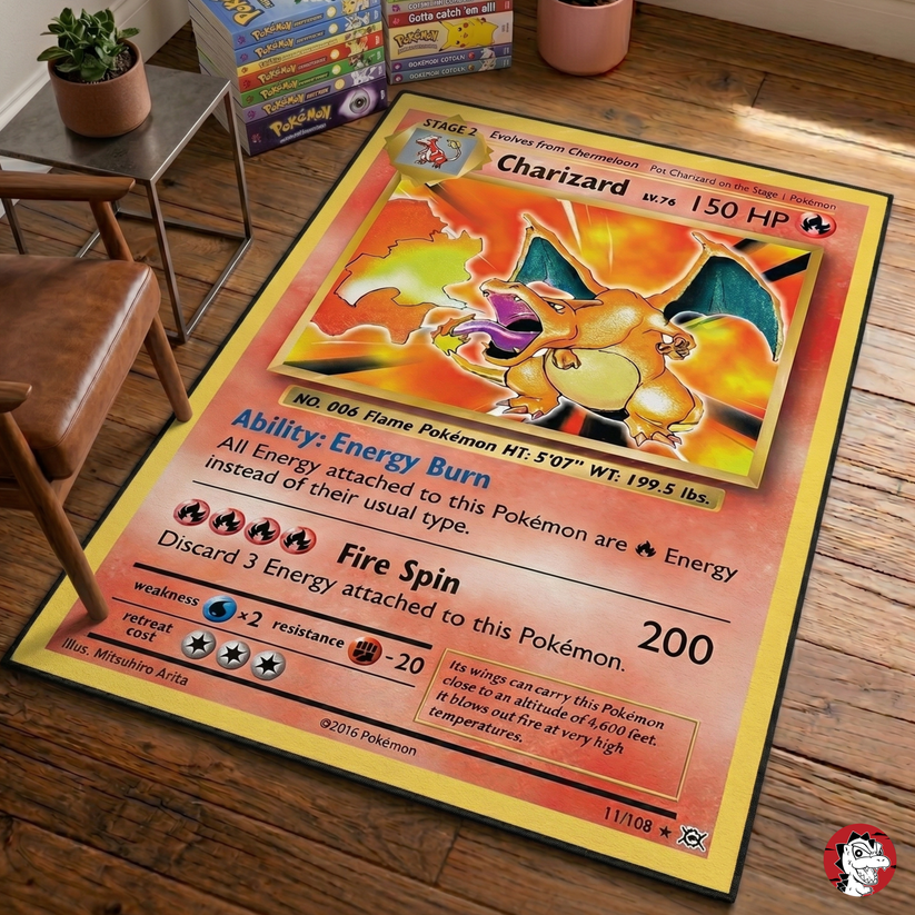 Charizard Rug – Otakukulture