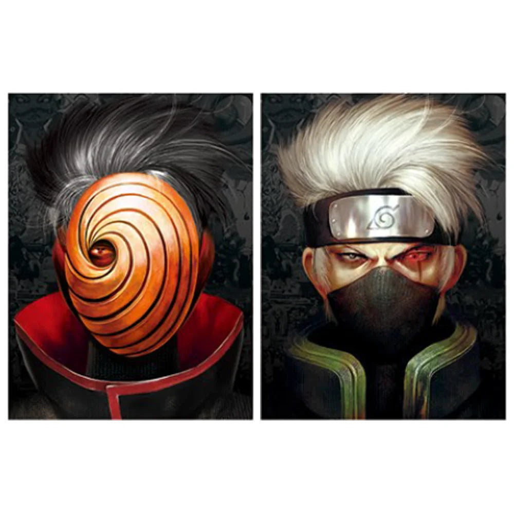 Kakashi x Obito 3D poster