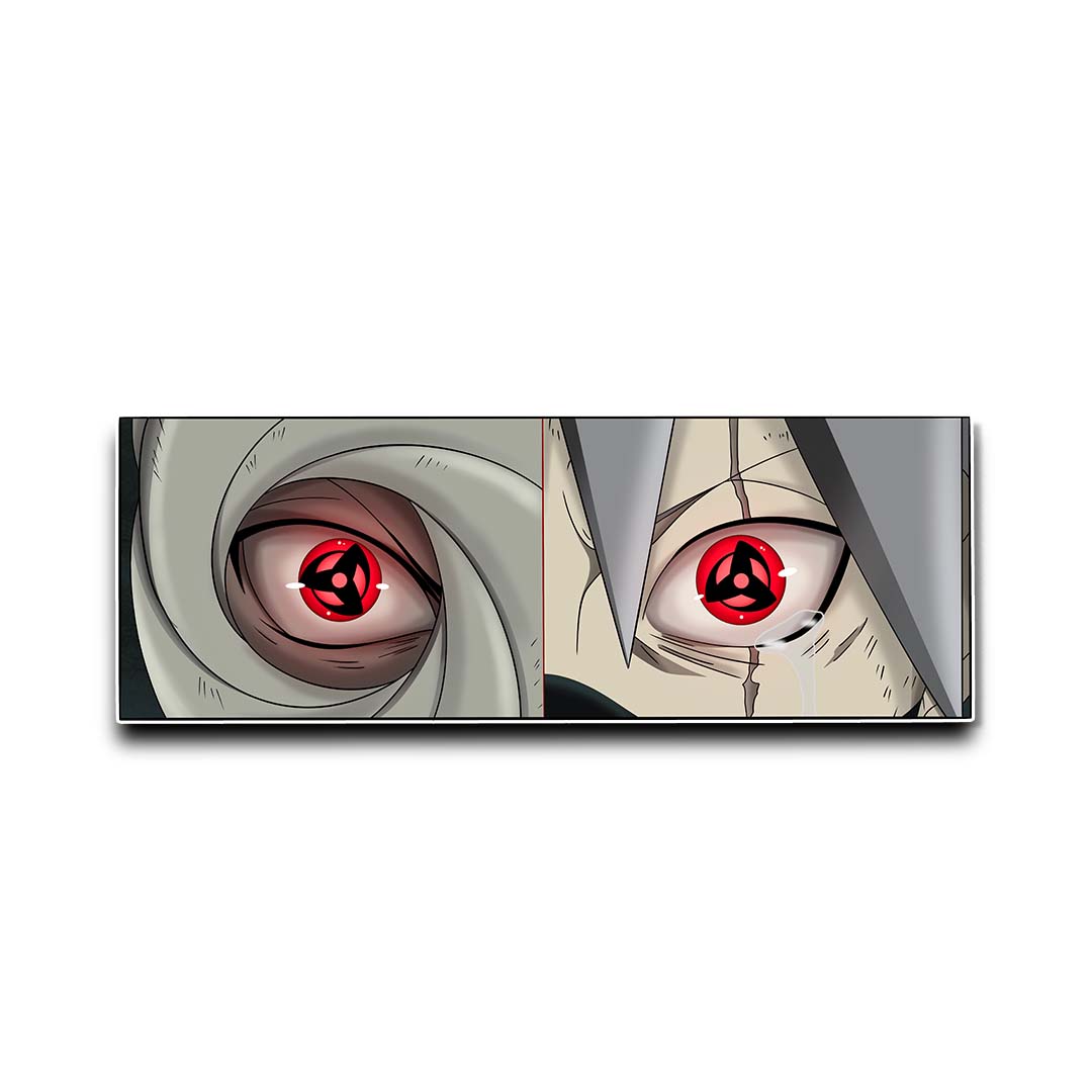 KakashixObito Slap peeker Sticker