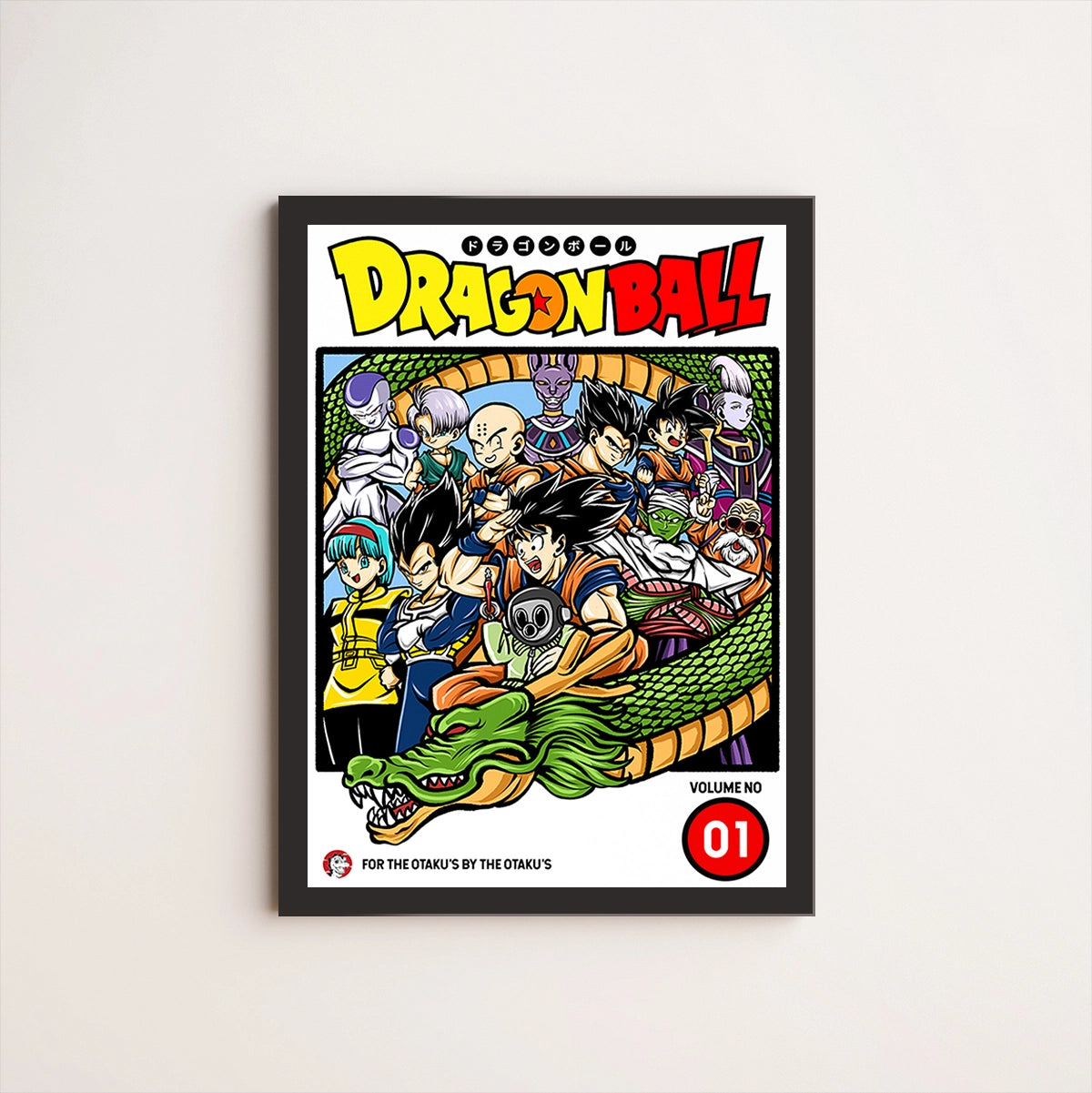 Dragon ball z tribute poster