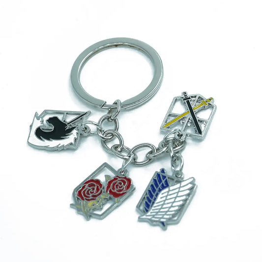 Attack On Titan All Corps Alloy Keychain