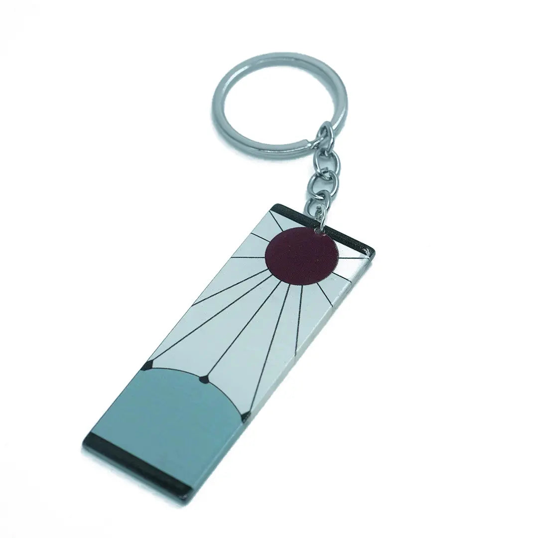 Demon Slayer Hanafuda Earring Keychain