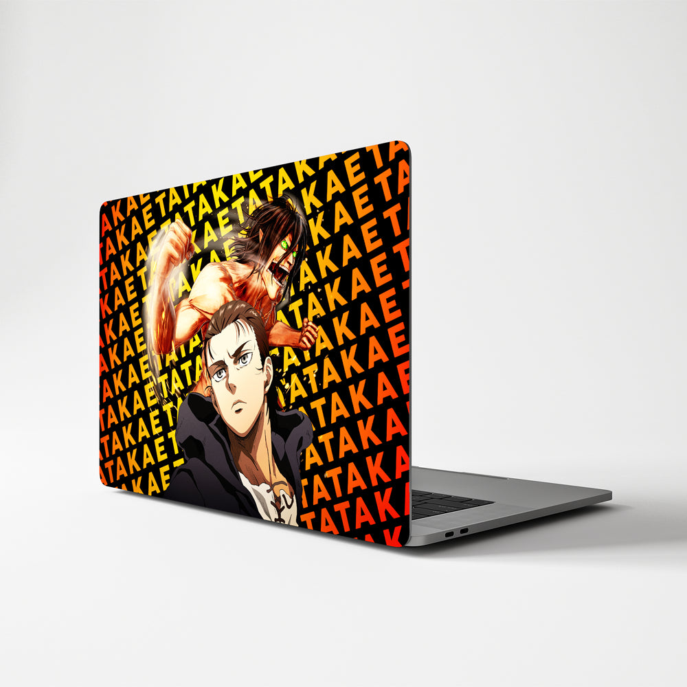 Eren Yeager laptop skin