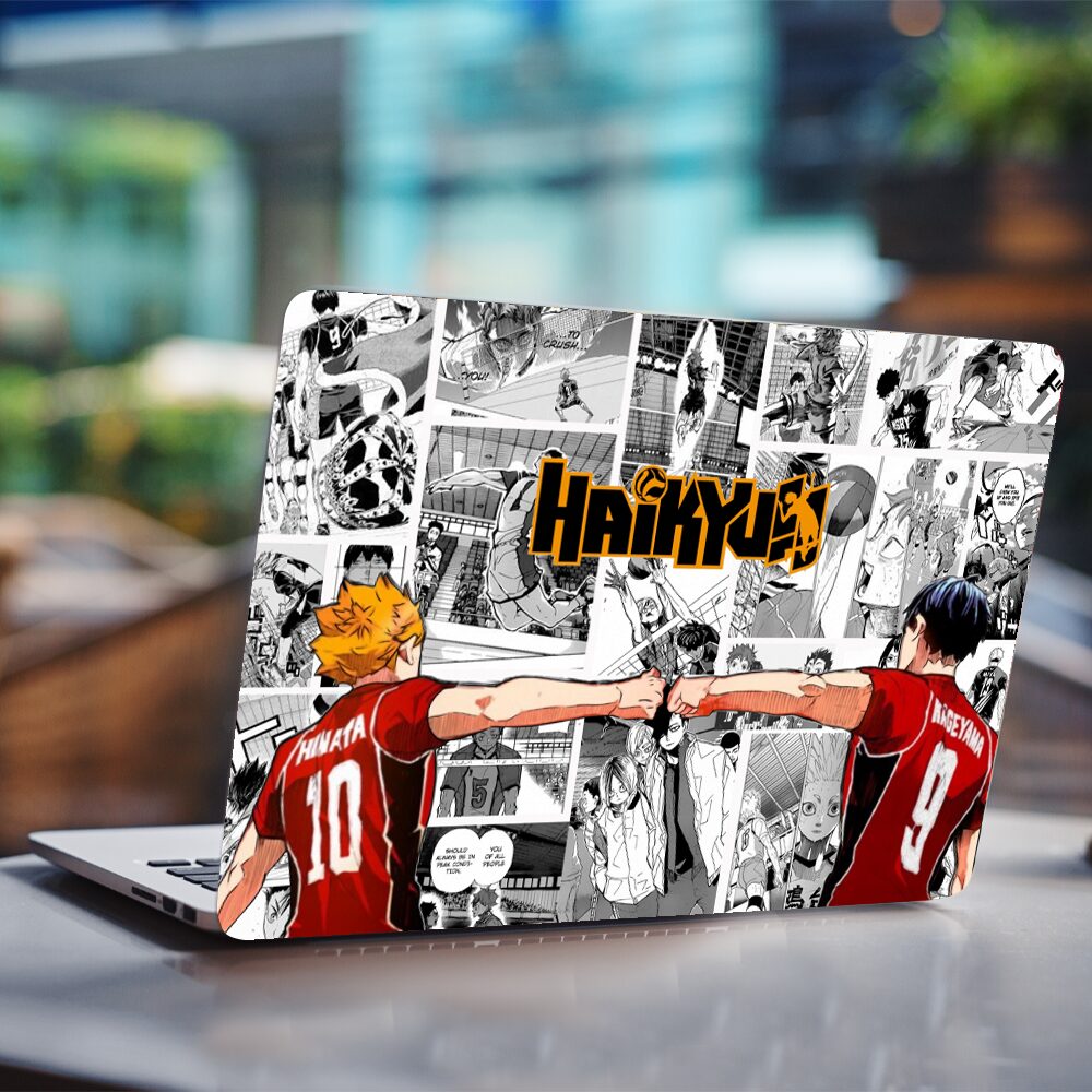 Haikyuu laptop skin