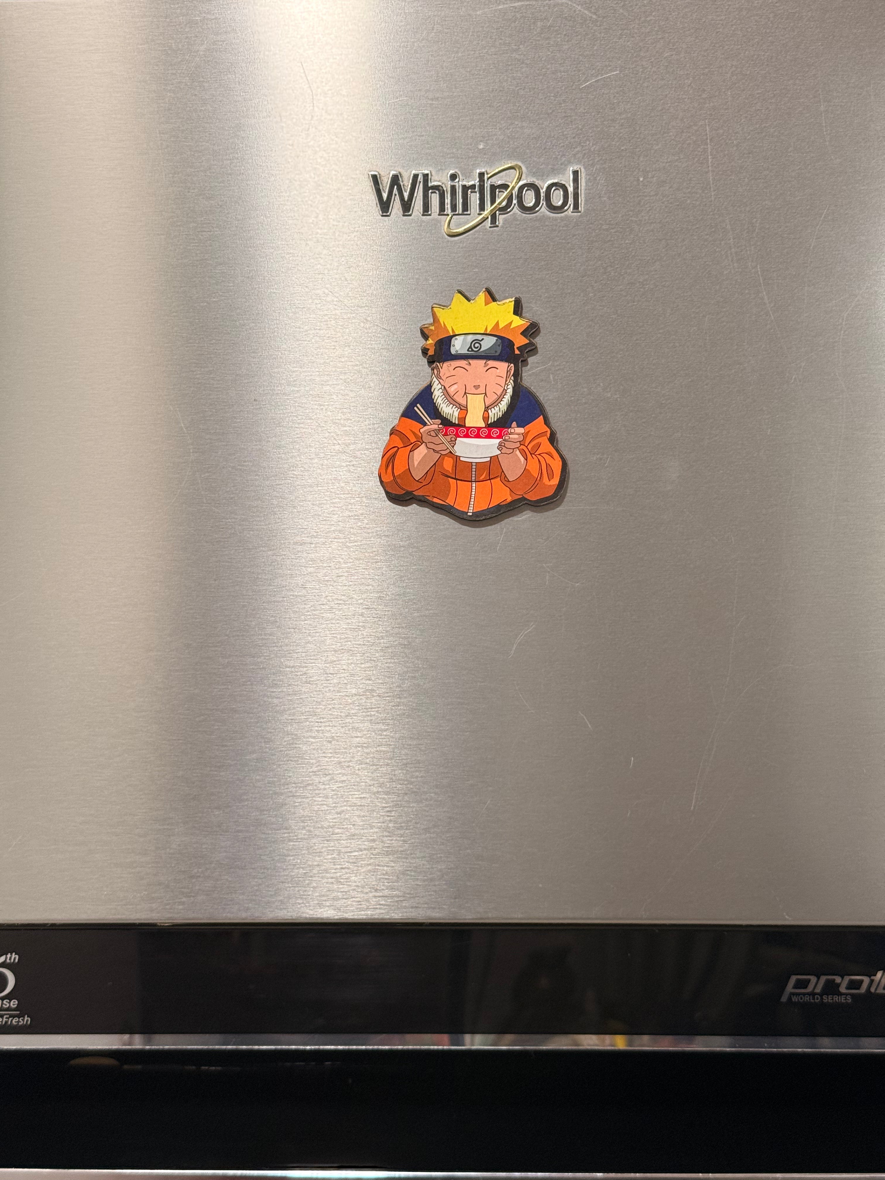 Naruto fridge magnet