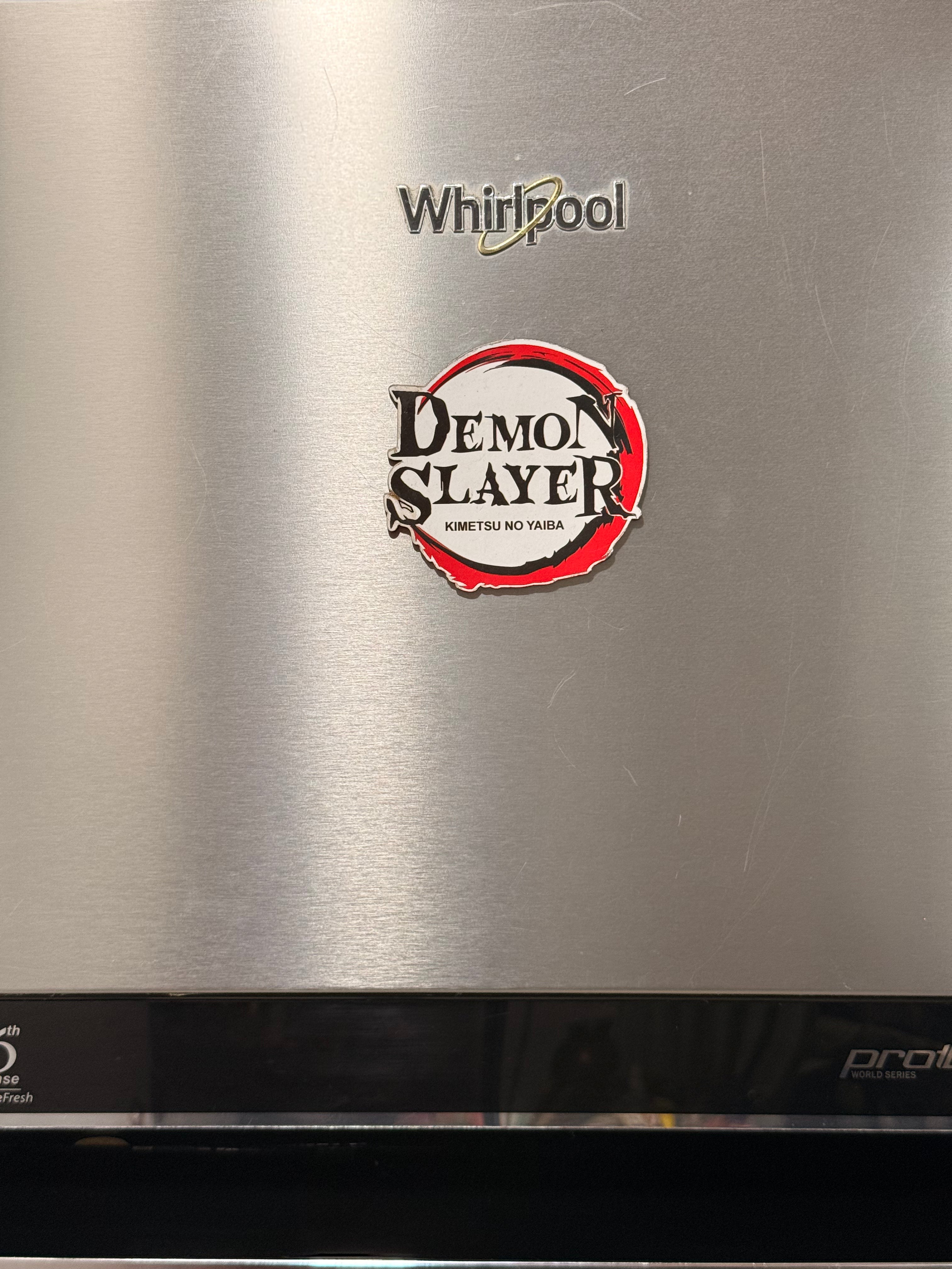 Demon slayer fridge magnet