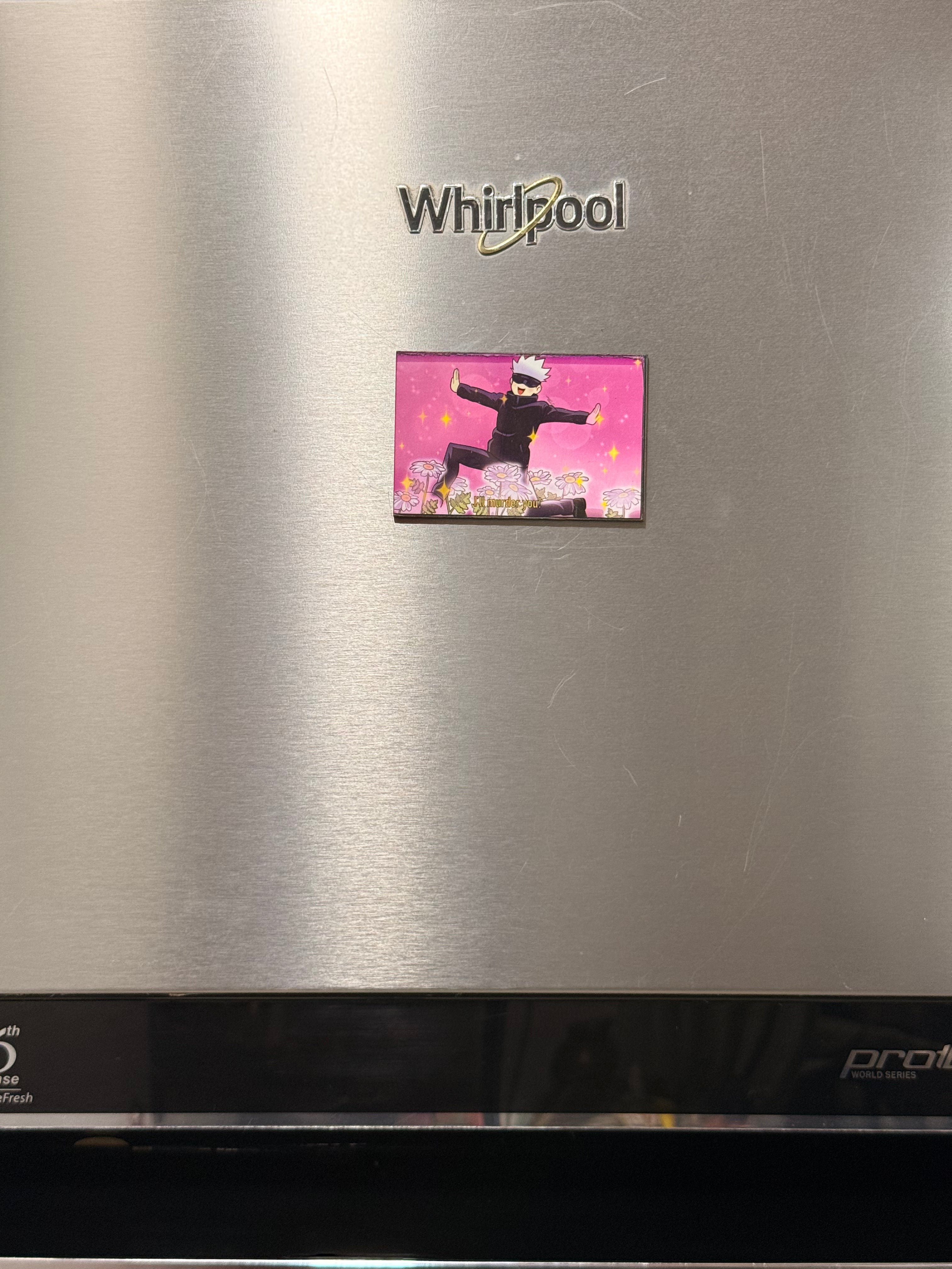 Gojo fridge magnet