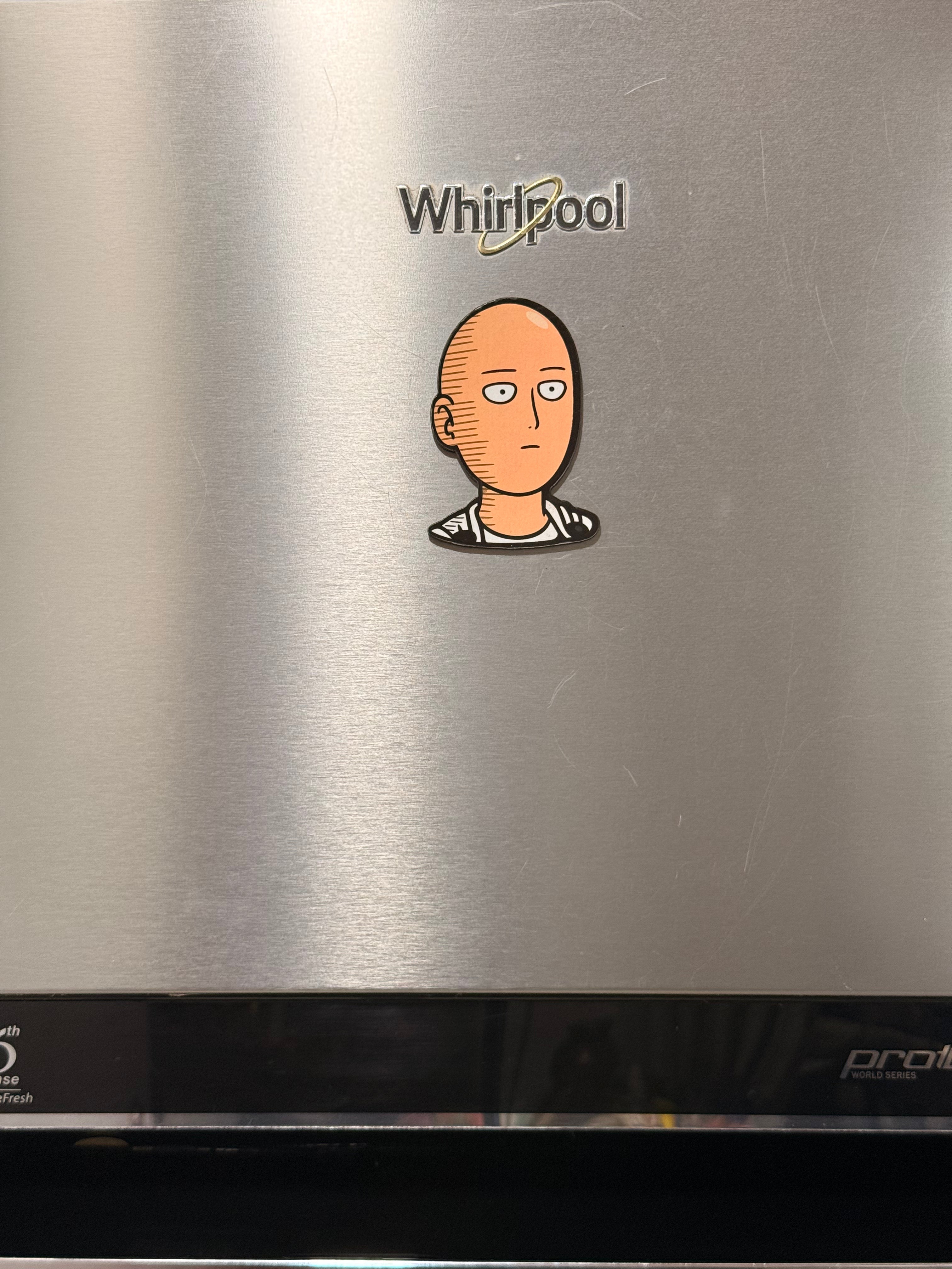 Saitama fridge magnet