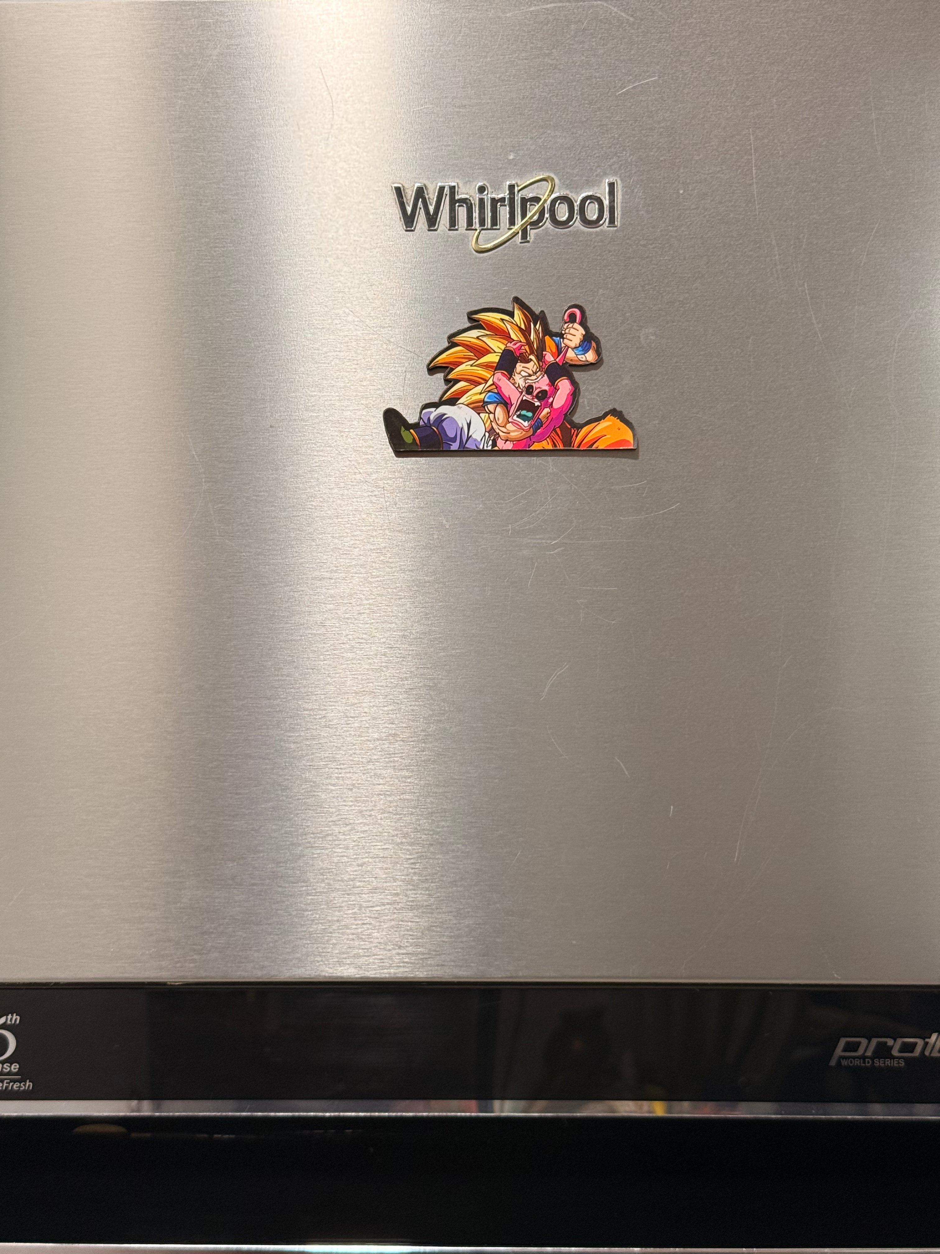 GokuxMajinbu fridge magnet