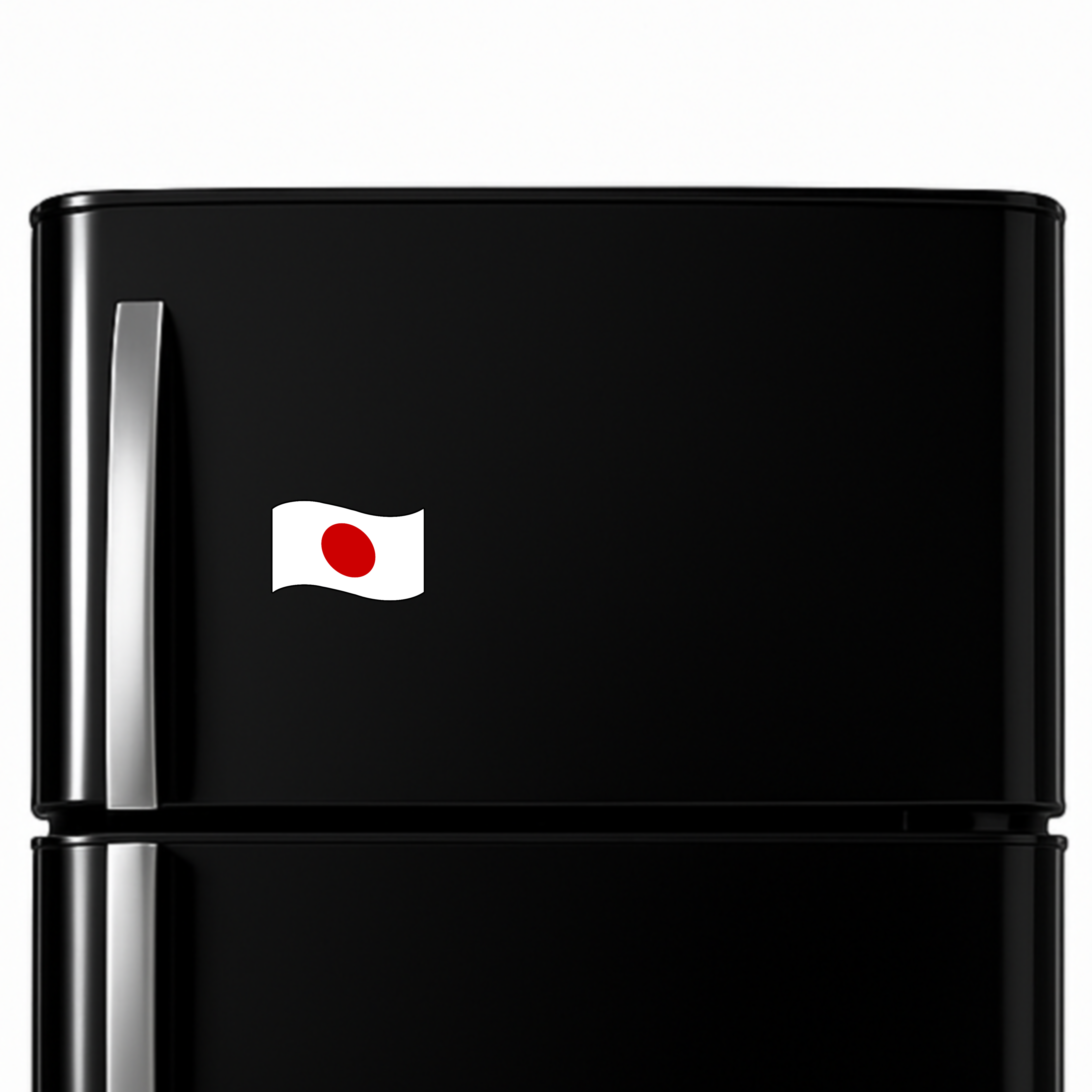 Japanese flag fridge magnet