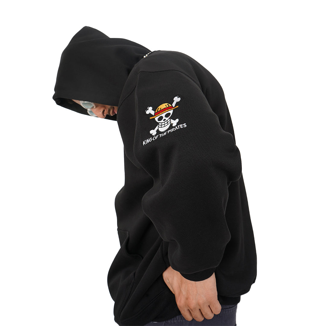 Luffy embroidered hoodie