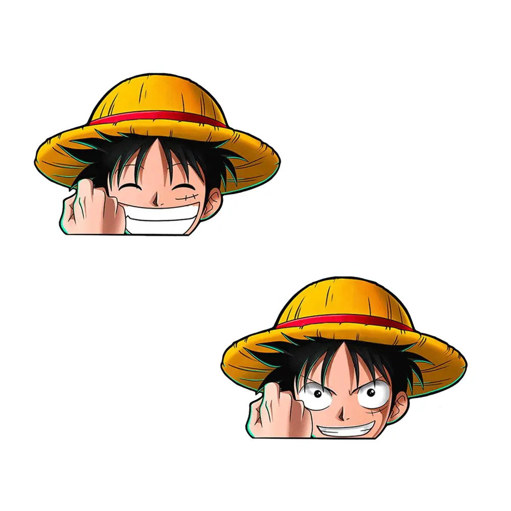 Luffy Mini Sticker Luffy mini 3D sticker – Otakukulture