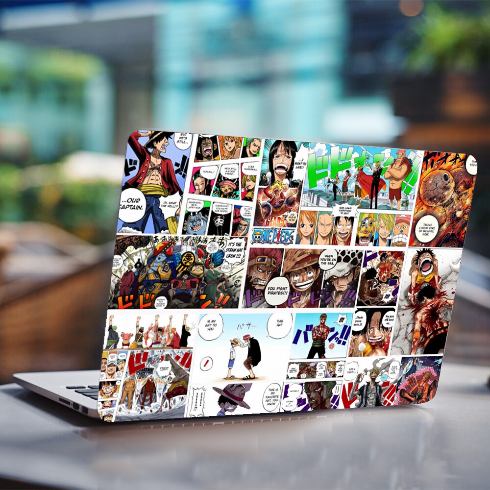 One piece laptop skin