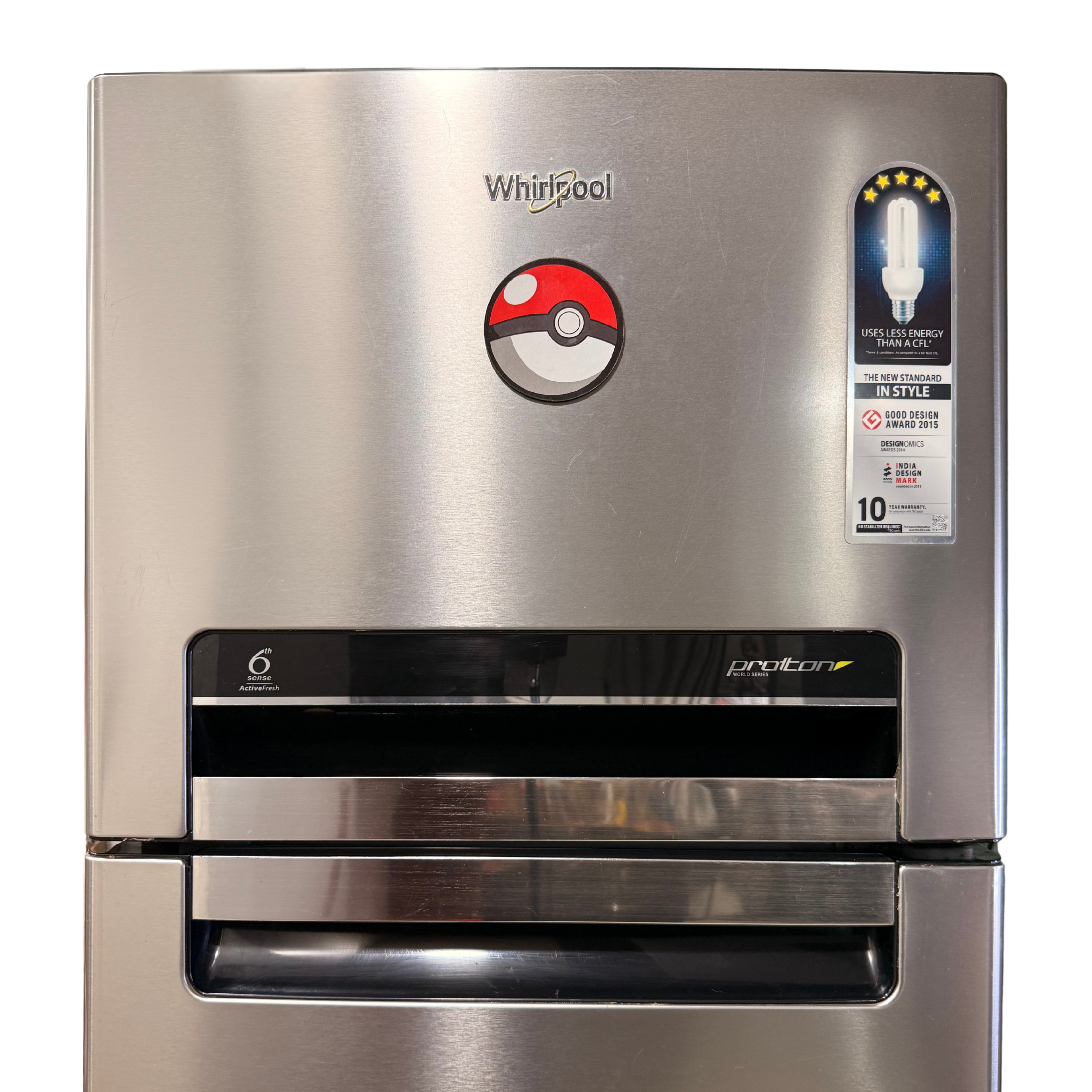 Pokemon ball fridge magnet