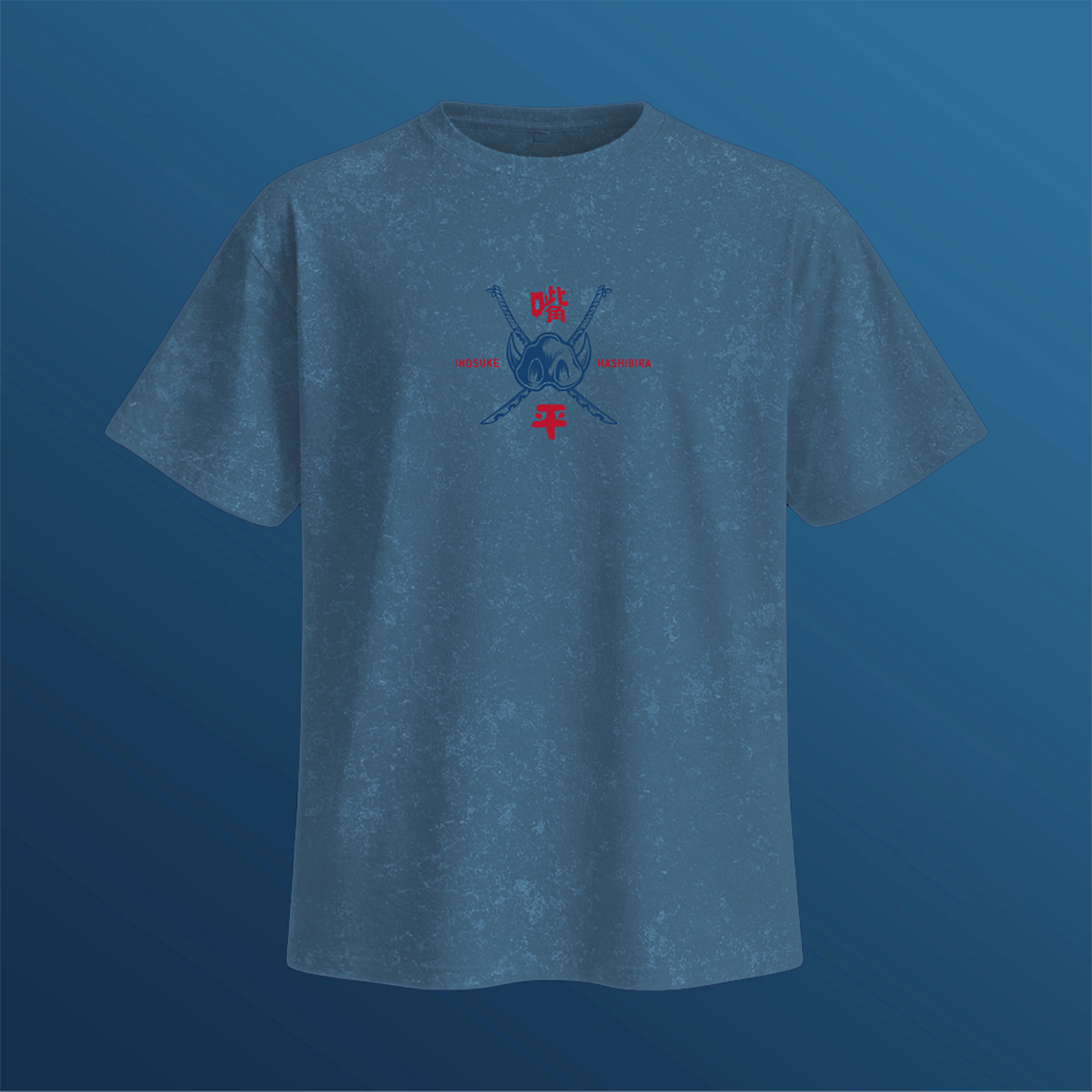 Inosuke washed oversized T-shirt