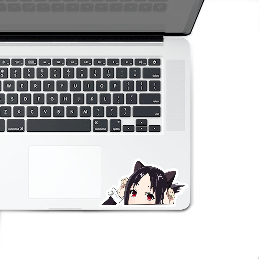 Kaguya sama peeker Sticker