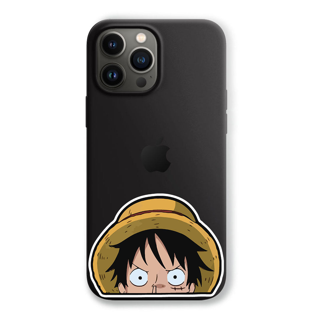 Luffy peeker Sticker