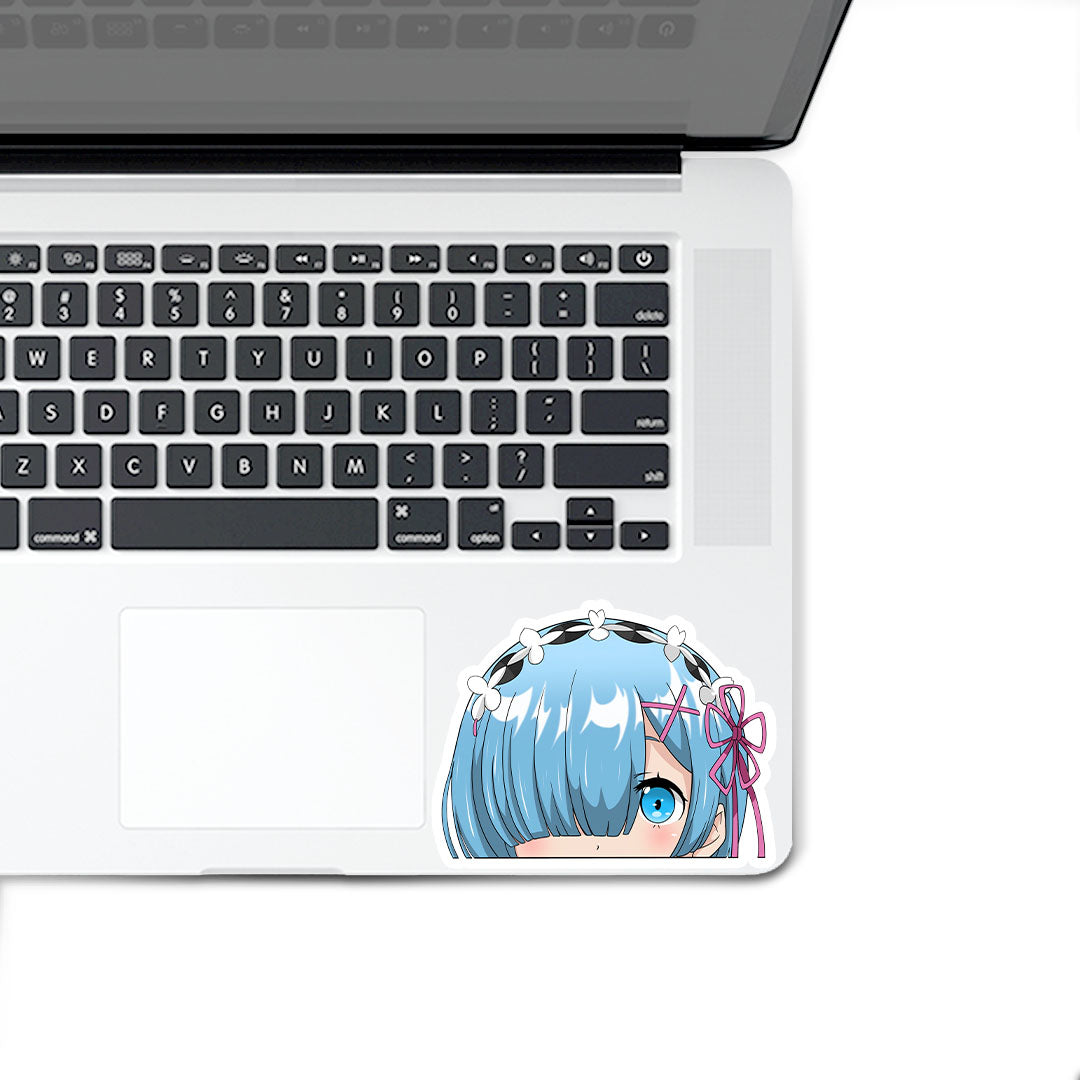 Rem peeker Sticker