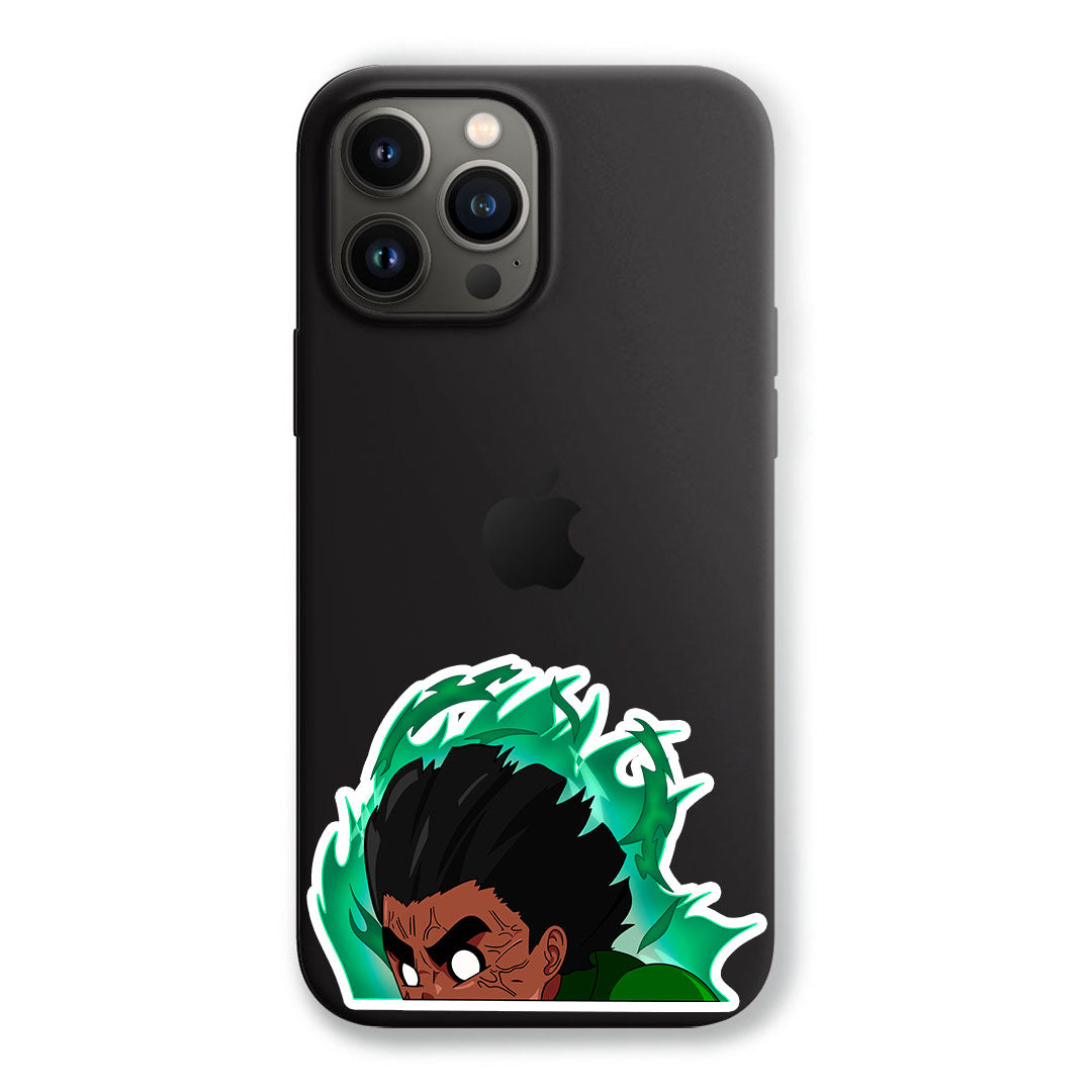 Rock lee peeker Sticker