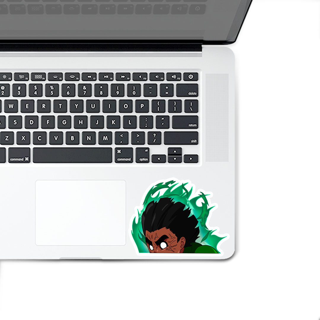 Rock lee peeker Sticker