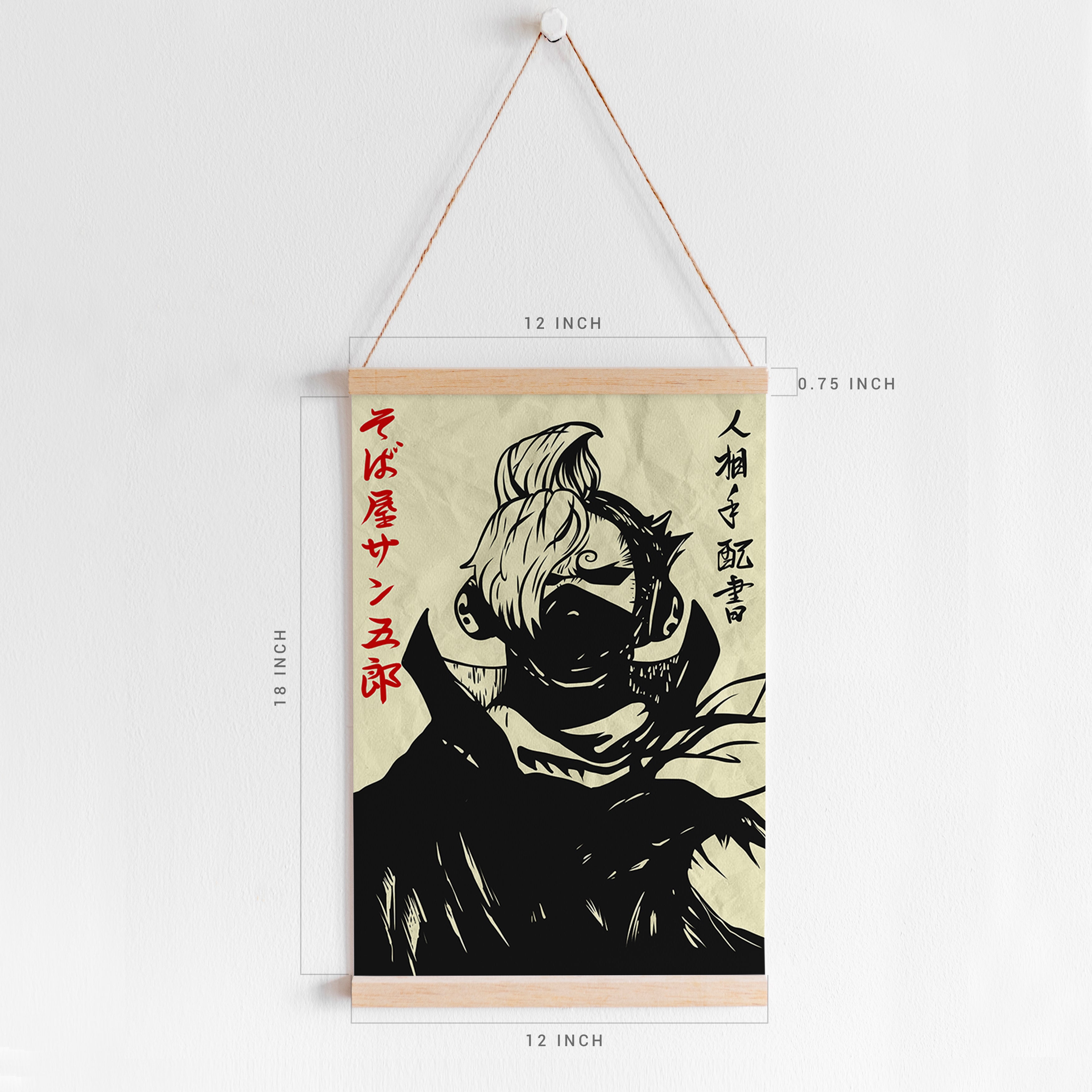 Sanji wano Canvas artwork