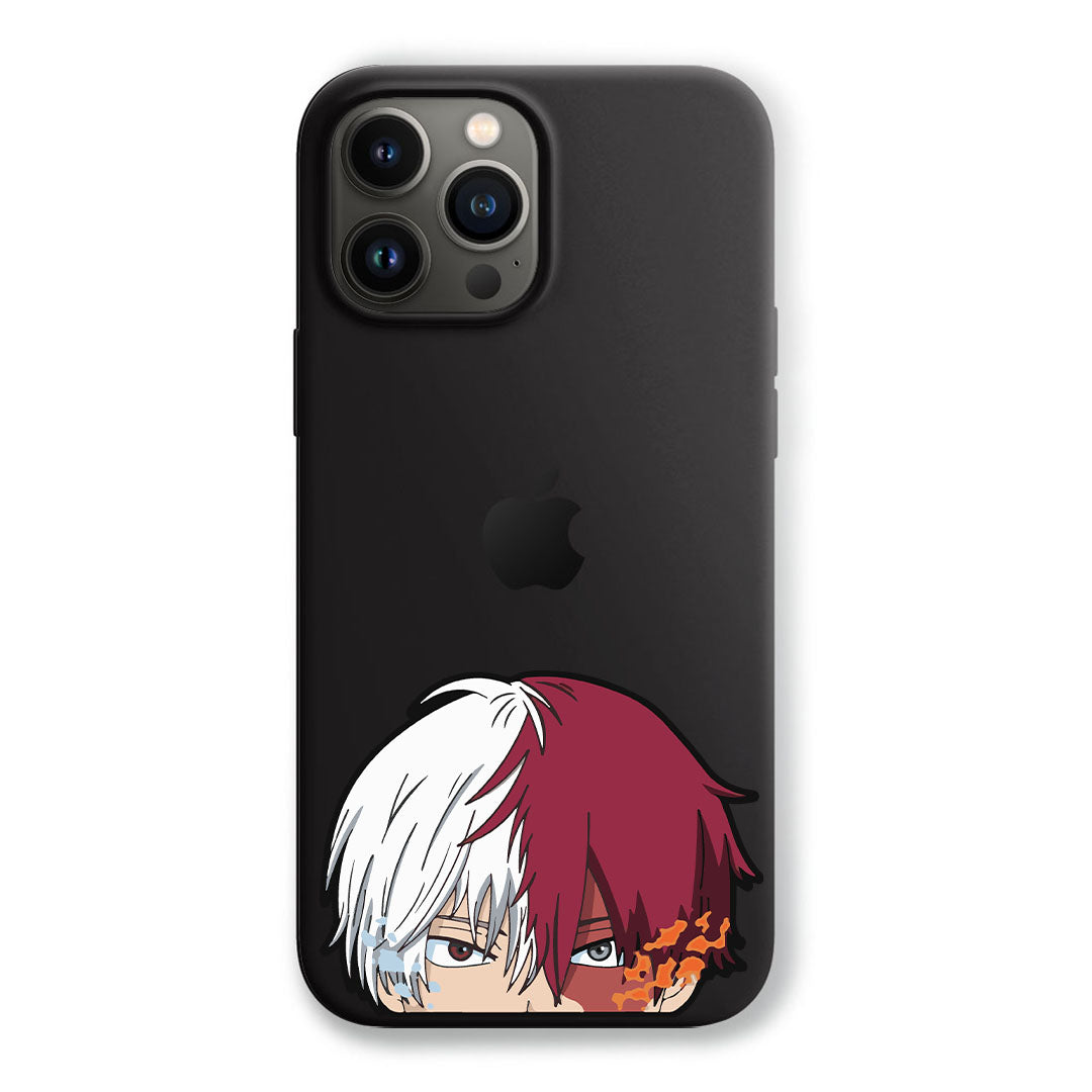 Shoto todoroki peeker Sticker