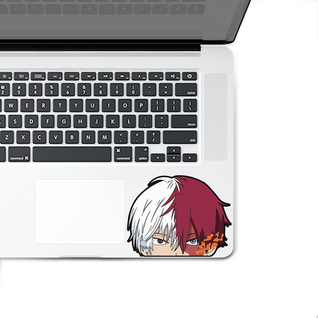 Shoto todoroki peeker Sticker